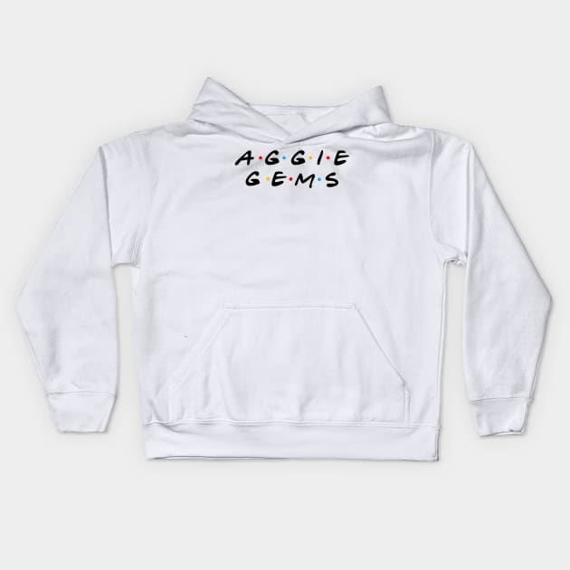 Custom Design for Aggie Gems 2 Kids Hoodie by lolosenese